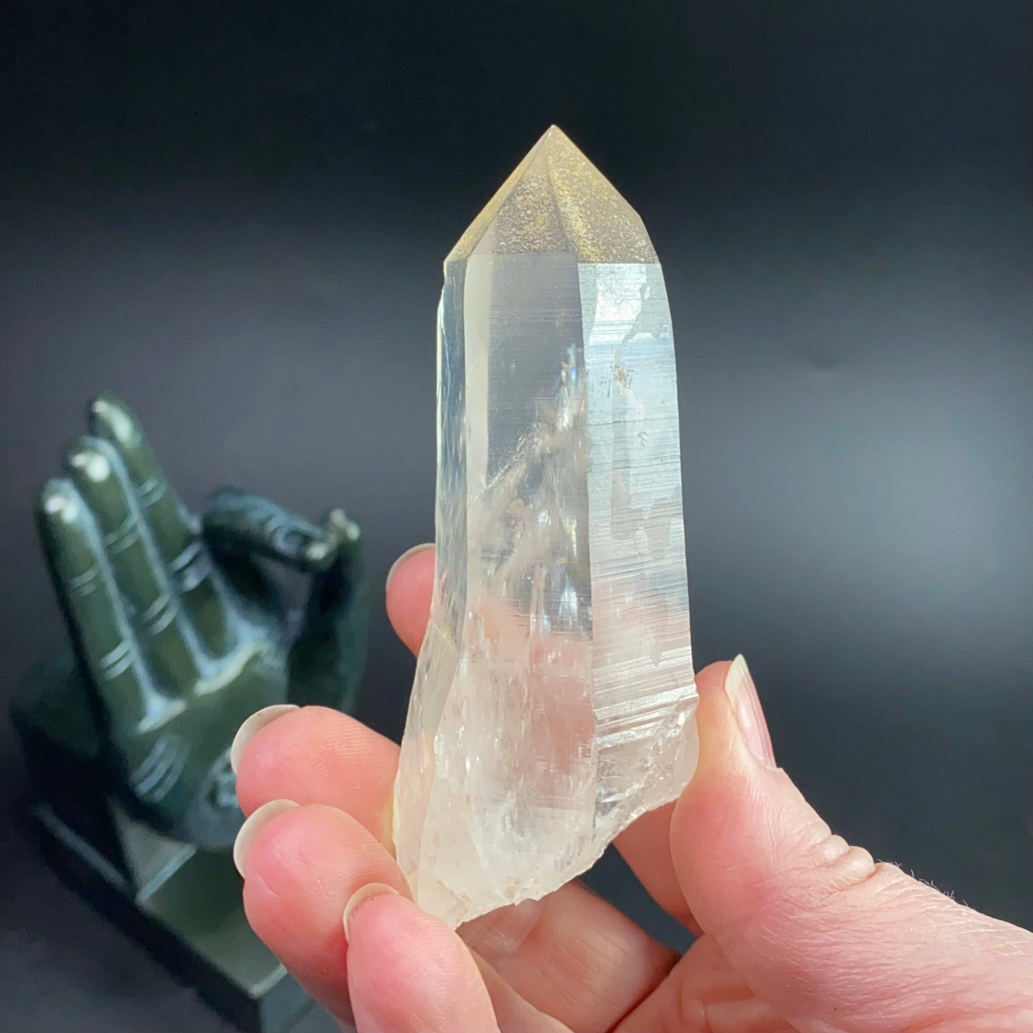 Clear Quartz Crystal from Minas Gerais, Brazil