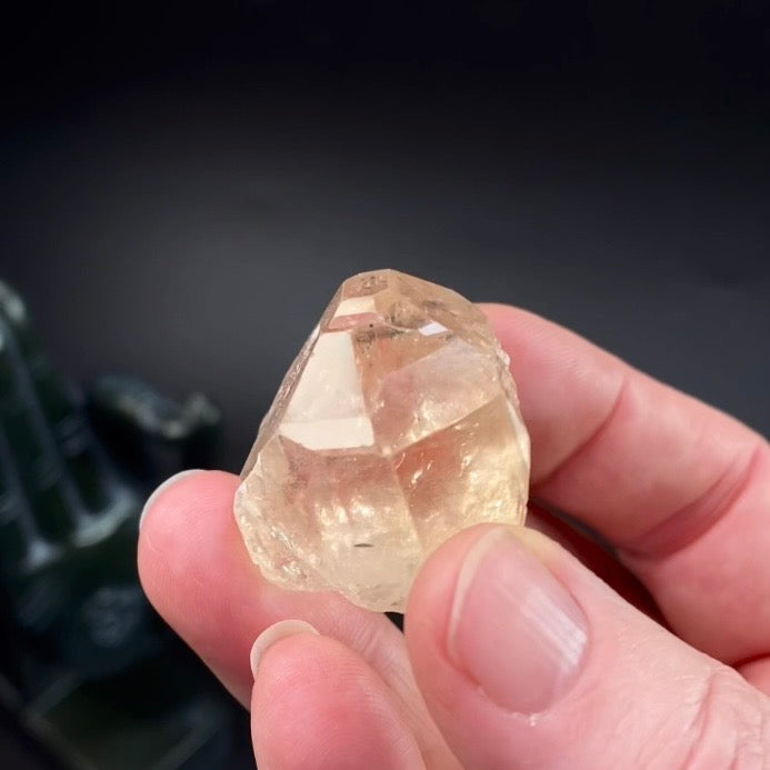 Champagne Topaz Crystal with Complete Termination