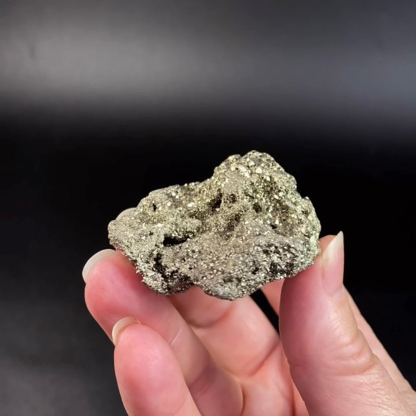 Pyrite Cluster from Peru - Natural Mineral Specimen