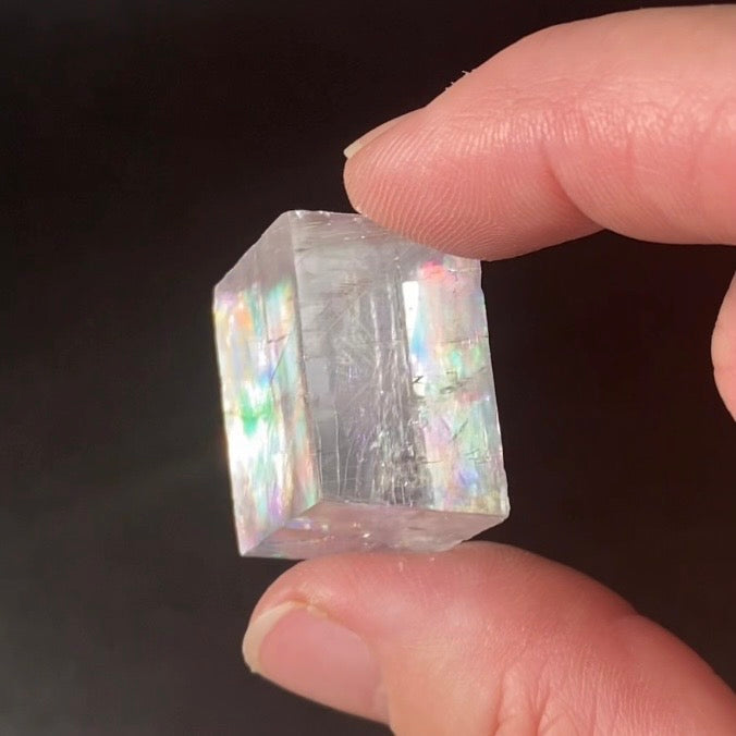Rainbow Optical Calcite Specimen from Madagascar