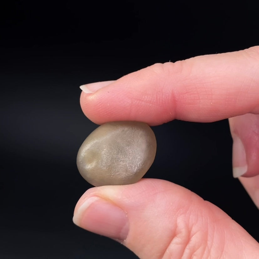 Gobi Desert Agate with Moving Sand Inclusions