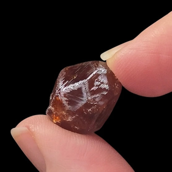 Natural Etched Garnet Crystal, Shigar Valley, Pakistan