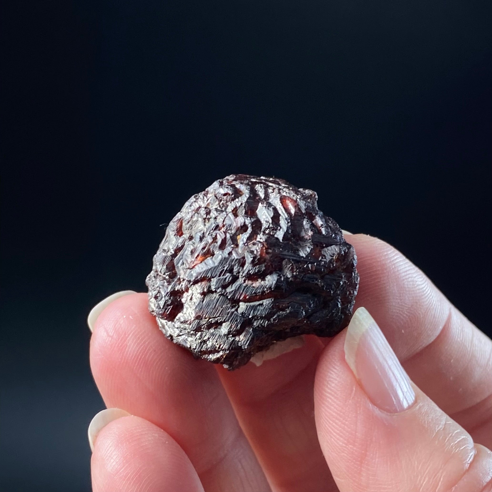 Etched Garnet Crystal, Shigar Valley, Pakistan