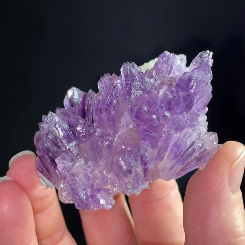 Purple Amethyst Crystal Flower from Ametista do Sul, Brazil