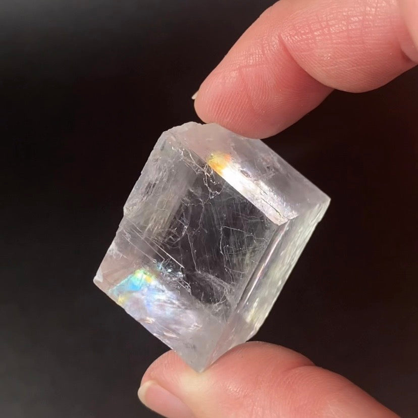 Rainbow Optical Calcite Specimen from Madagascar