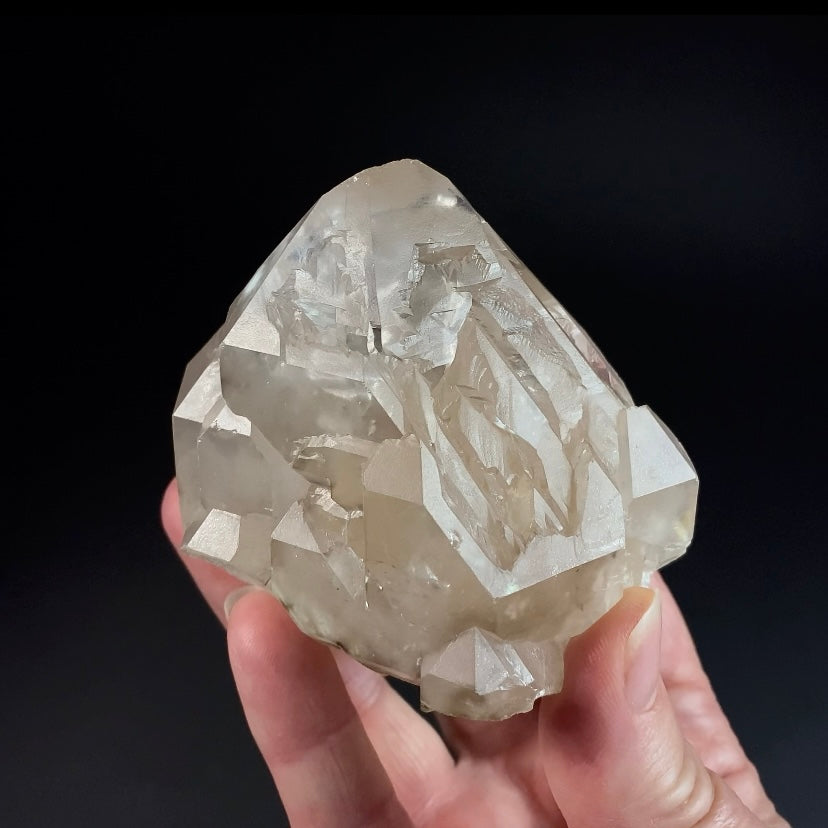 Elestial Light Smoky Quartz Crystal