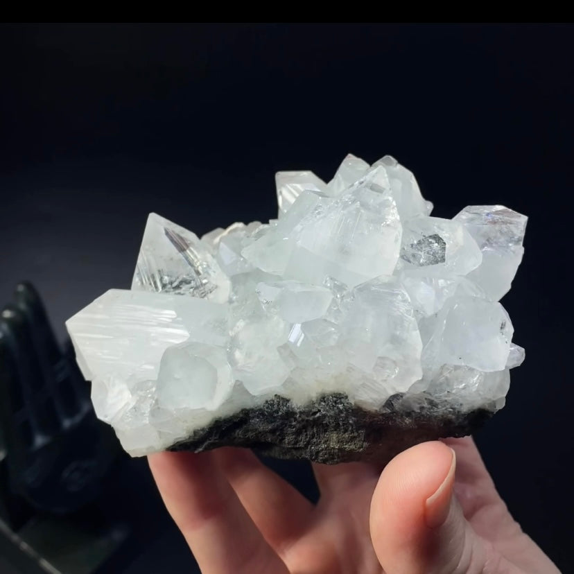 Lustrous Apophyllite Crystal Cluster from Jalgaon, Maharashtra, India