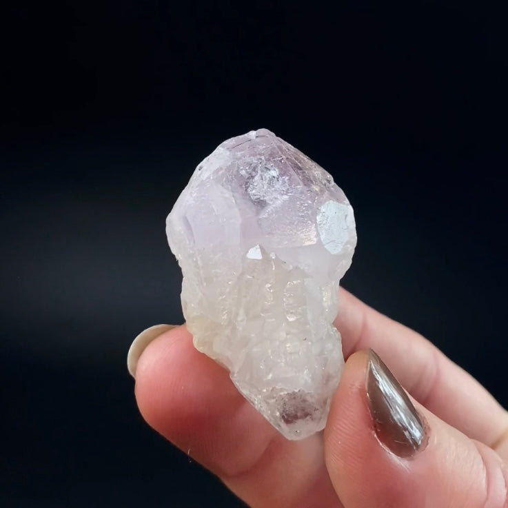 Amethyst Scepter Crystal with Double Terminations