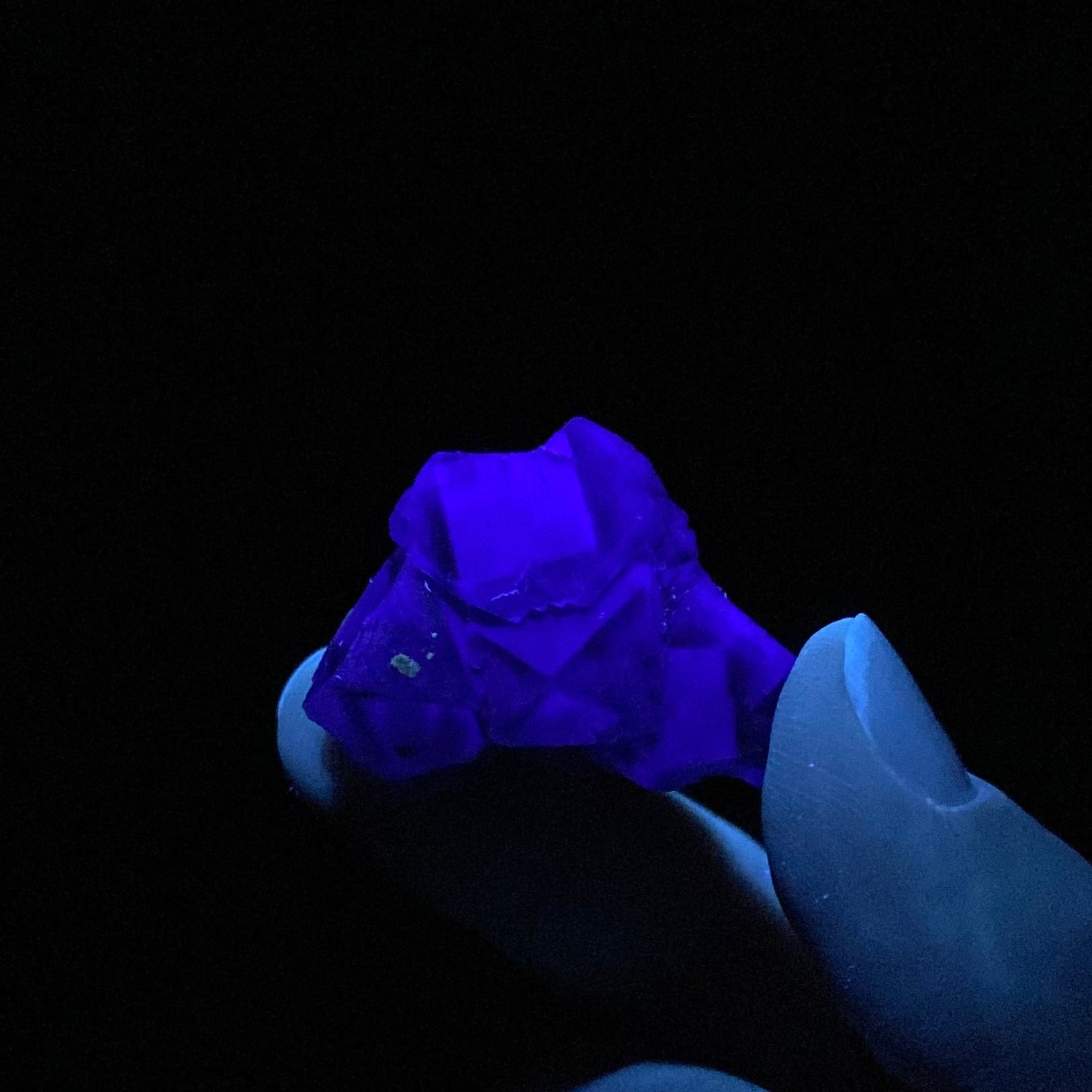 Green and Purple Cubic Fluorite Specimen, Okorusu Mine, Namibia