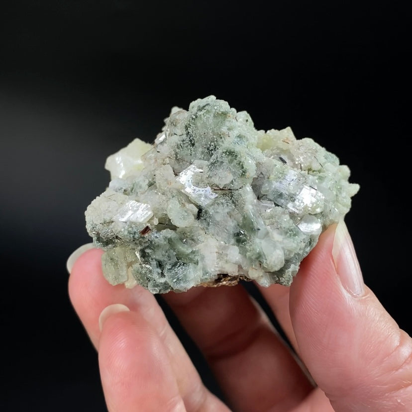 Cleavelandite Cluster with Red Copper Color Rutile from Shigar Valley, Pakistan
