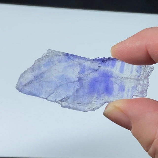 Blue Halite Crystal Specimen from Turkey