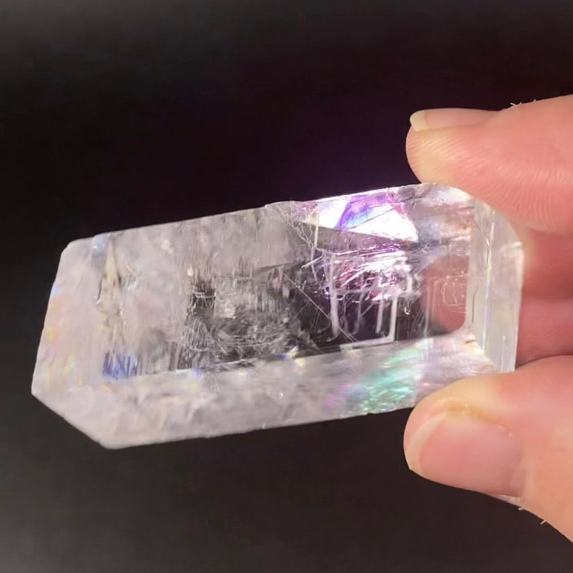 Rainbow Optical Calcite Specimen from Madagascar