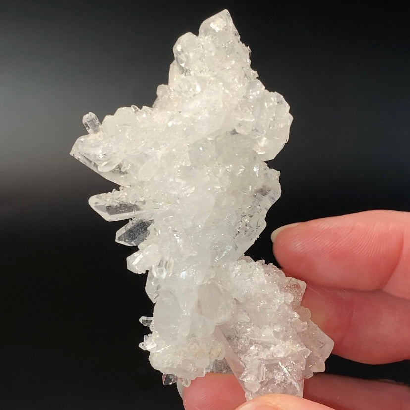 Clear Faden Quartz Cluster