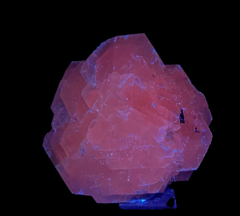 Fluorescent Calcite Specimen