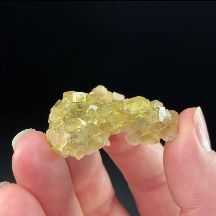 Yellow Moscona Fluorite Cluster