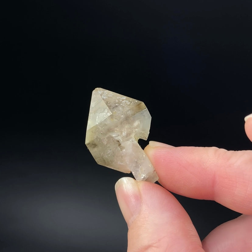 Light Smoky Generator Quartz Scepter Crystal
