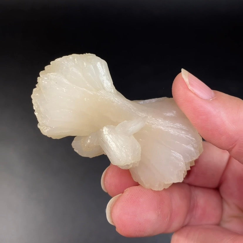 Light Peach Stilbite Bow Tie Cluster