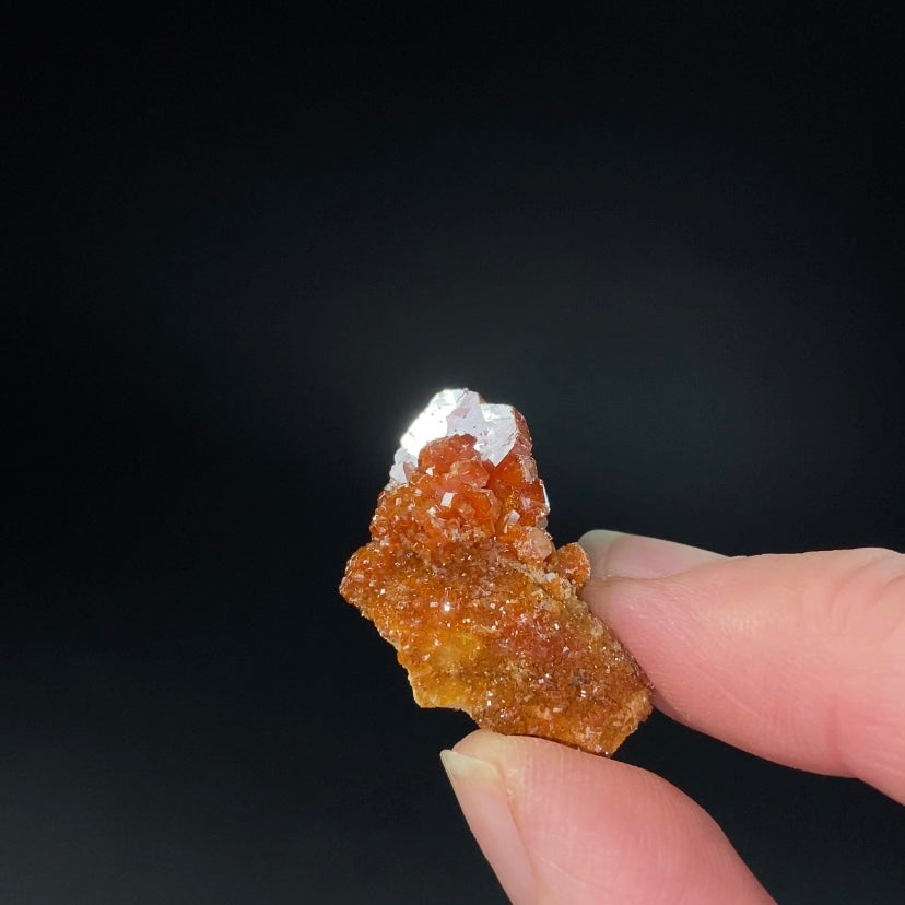 Gemmy Vanadinite Thumbnail Size Cluster