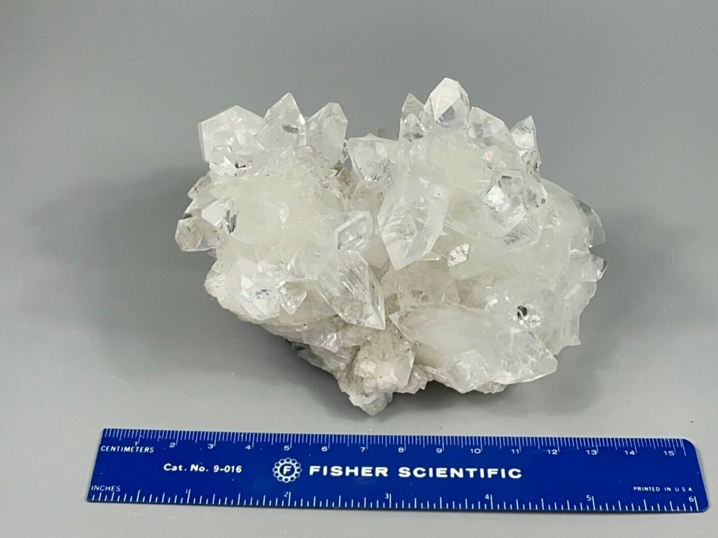 Clear Apophyllite Crystal Cluster