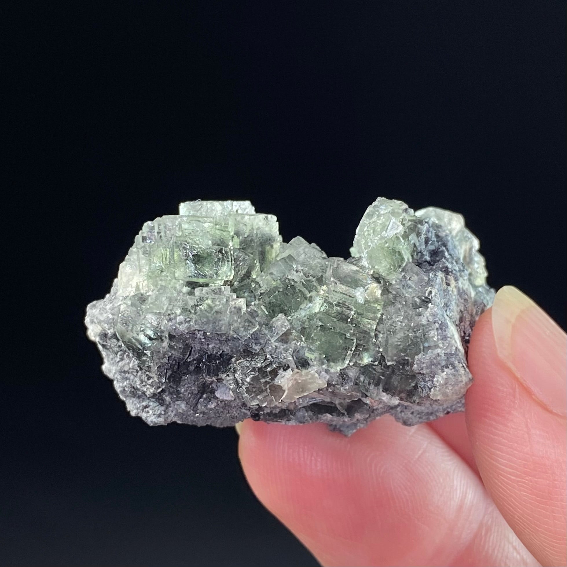 Green Cubic Fluorite Specimen, Yaogangxian Mine