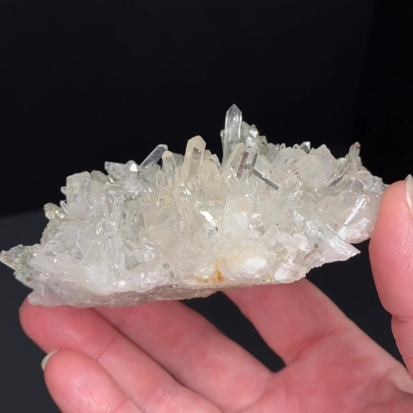 Water Clear Quartz Cluster with Marcasite, Trepca Mines, Kosovo