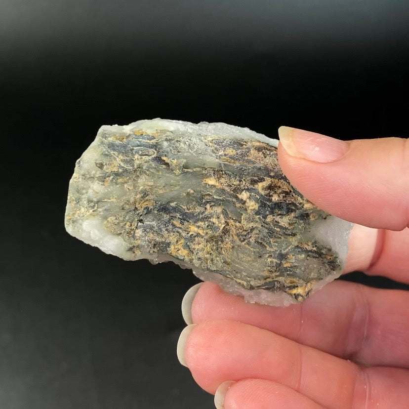 Botryoidal Fluorite on Quartz, Mahodari, Nashik District, Maharashtra, India