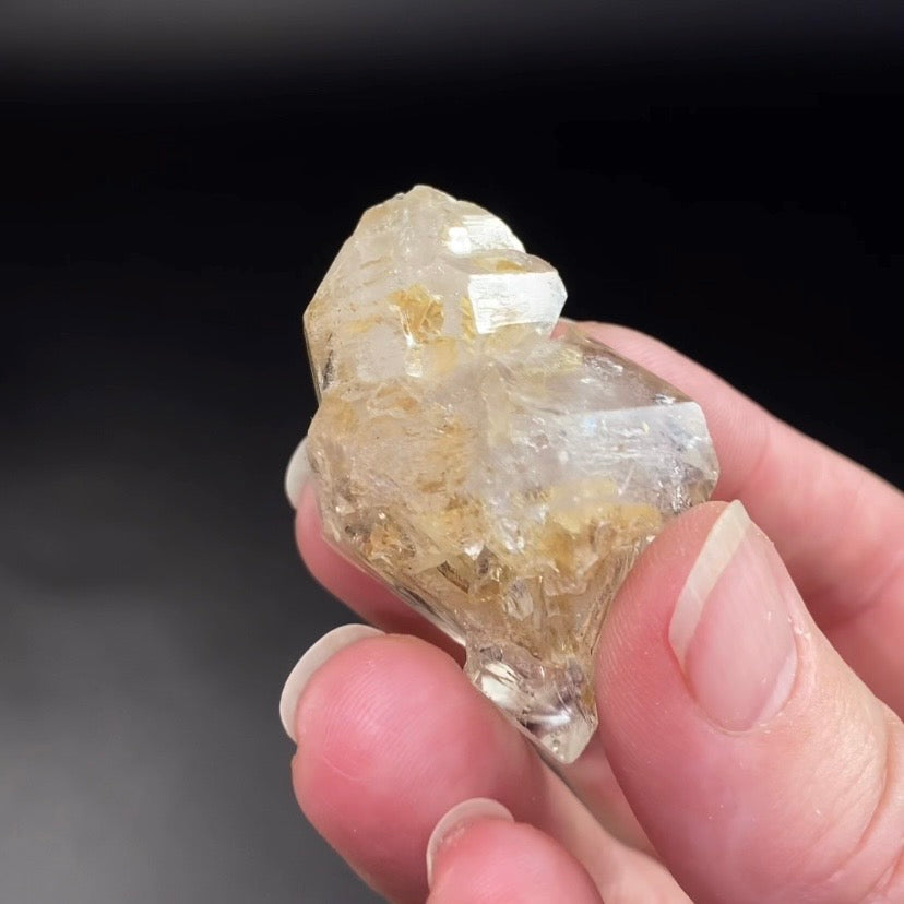 Fenster Window Quartz Crystal with Double Terminations