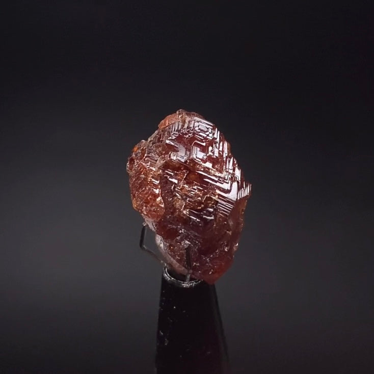 Natural Etched Garnet Crystal, Shigar Valley, Pakistan
