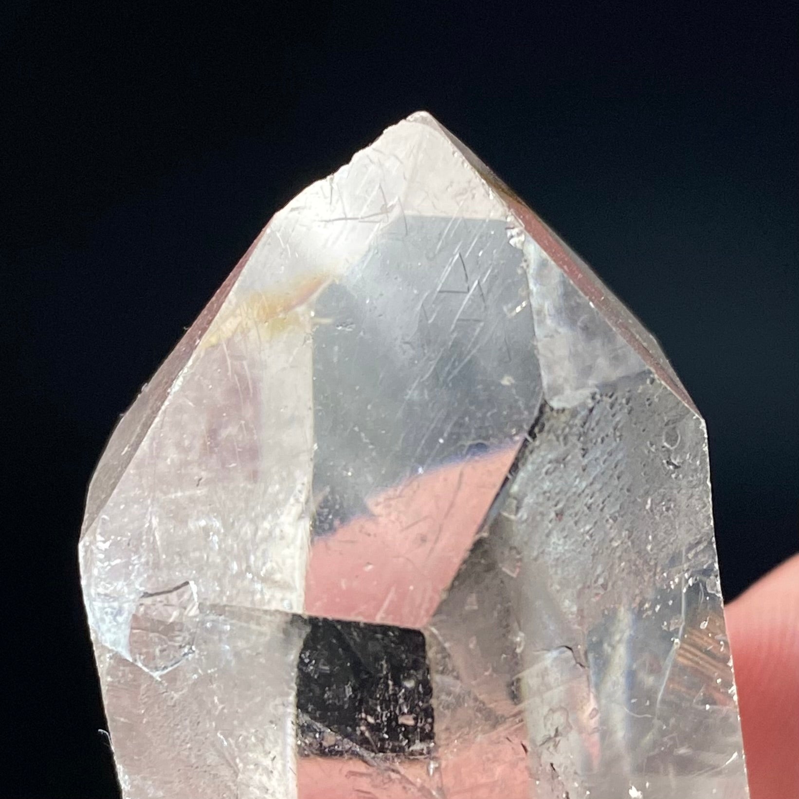 Water Clear Starbrary Quartz Crystal with Multiple Record Keepers