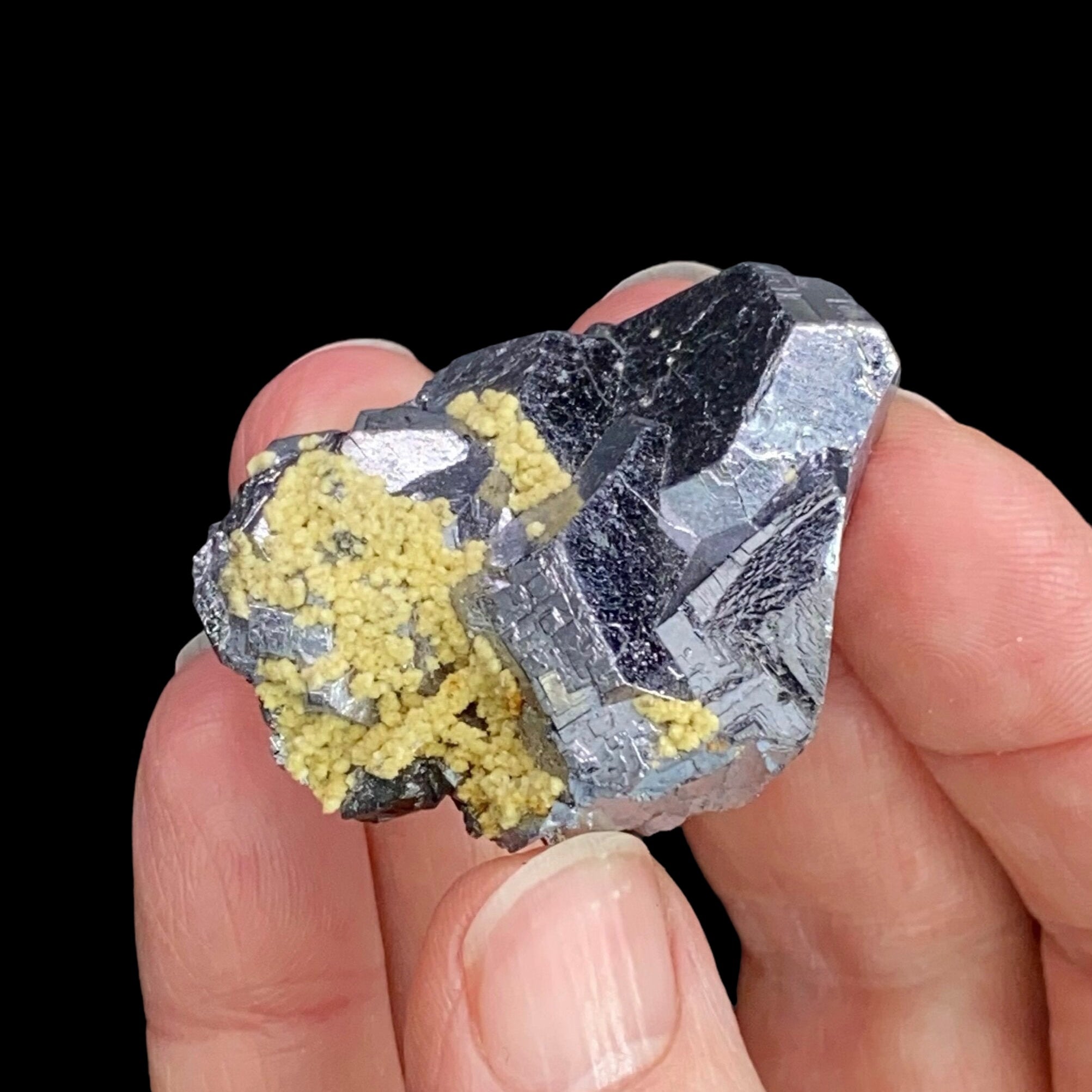 Galena Cluster with Dolomite from Trepça Mine Complex, Kosovo