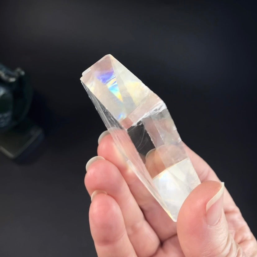 Rainbow Iceland Spar Optical Calcite Specimen from Brazil