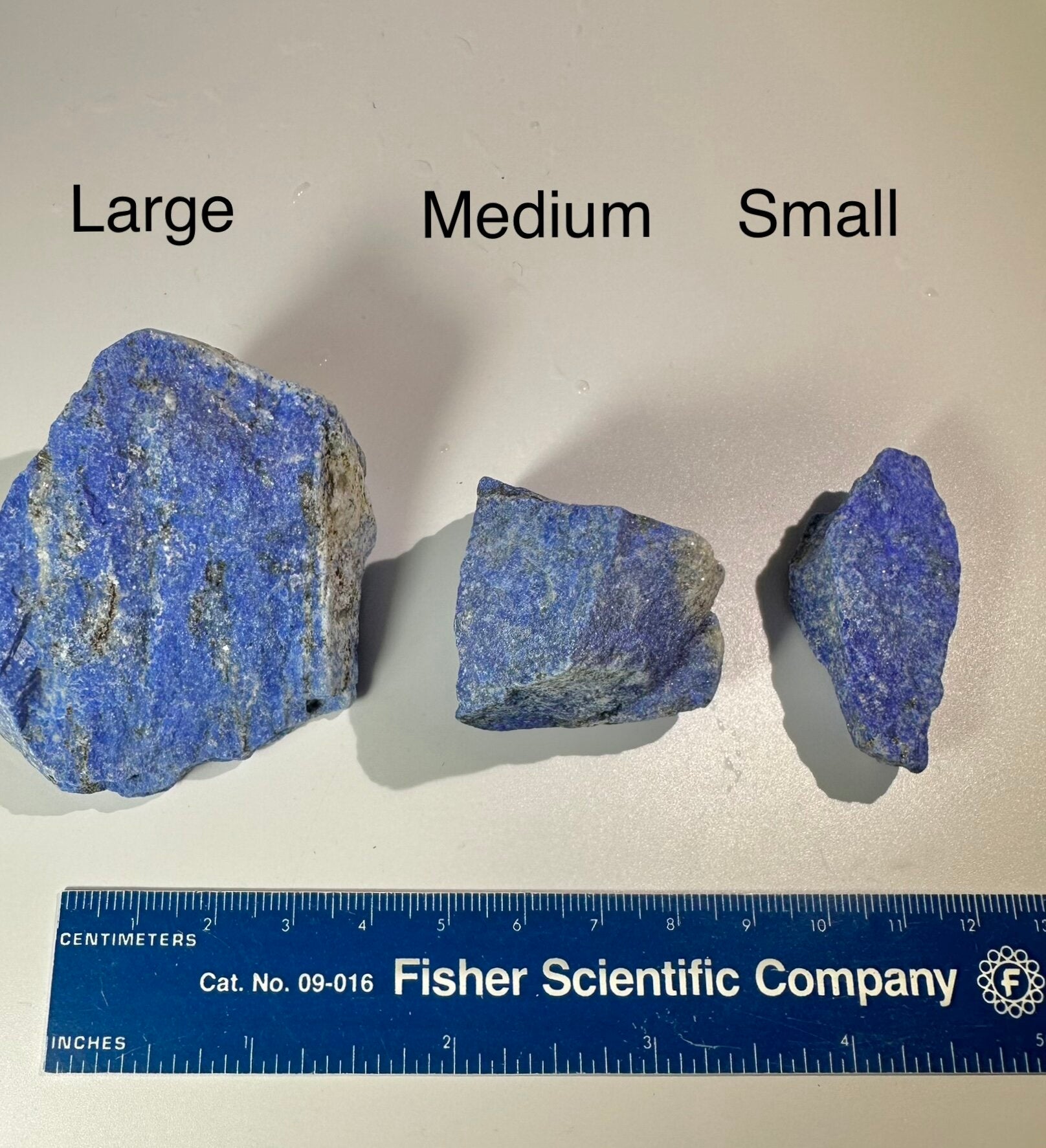 One (1) Rough Lapis Specimen - 3 Sizes Available