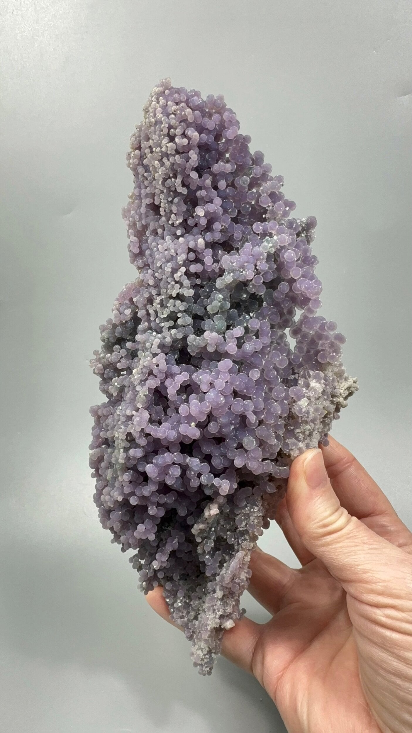 High Quality, Purple & Green Grape Agate / Botryoidal Amethyst Cluster