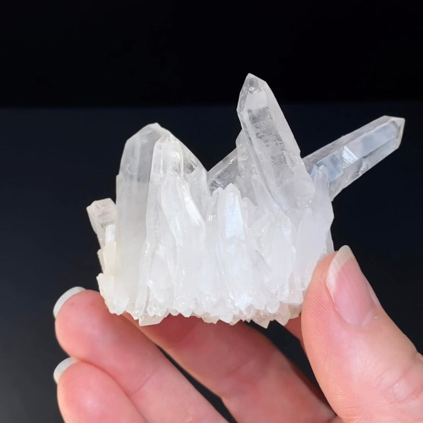 Clear Quartz Crystal Cluster from Minas Gerais, Brazil