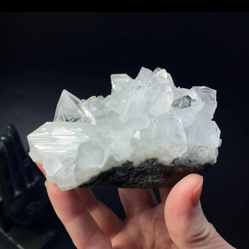 Lustrous Apophyllite Crystal Cluster from Jalgaon, Maharashtra, India