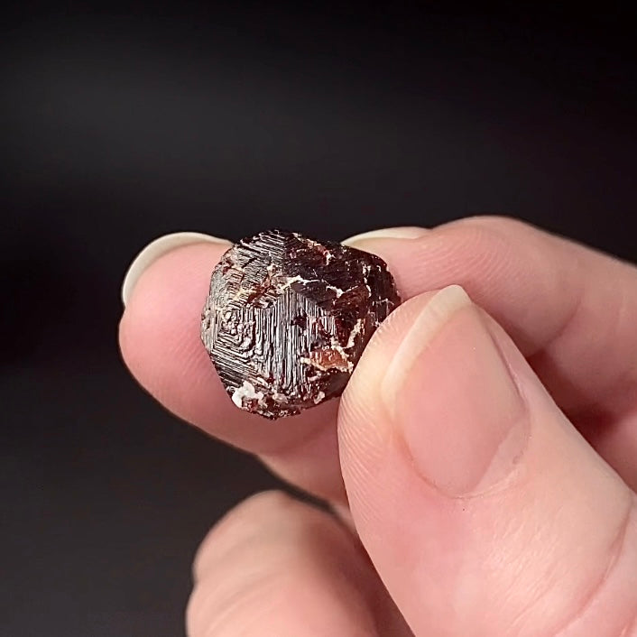 Etched Garnet Crystal, Shigar Valley, Pakistan