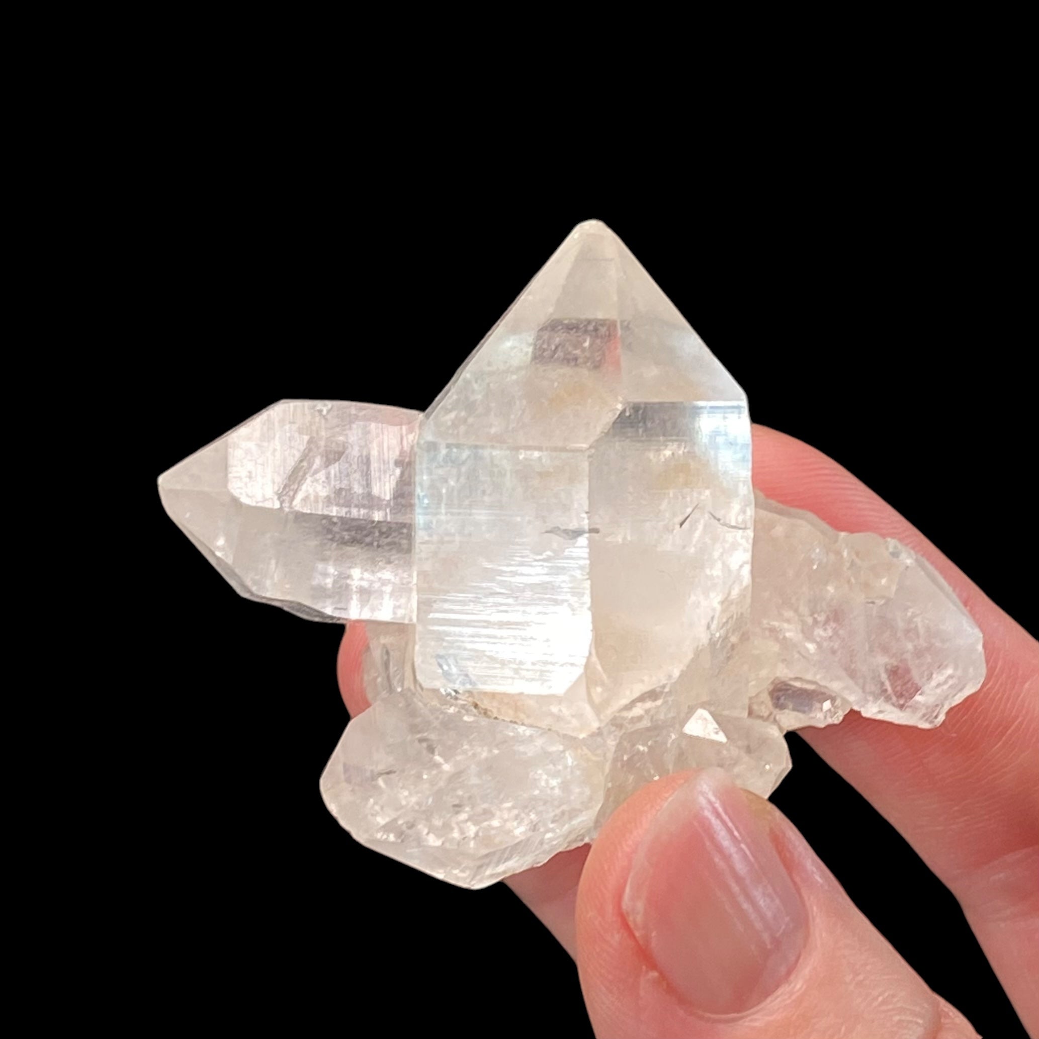 Himalayan Clear Quartz Crystal with Record Keepers