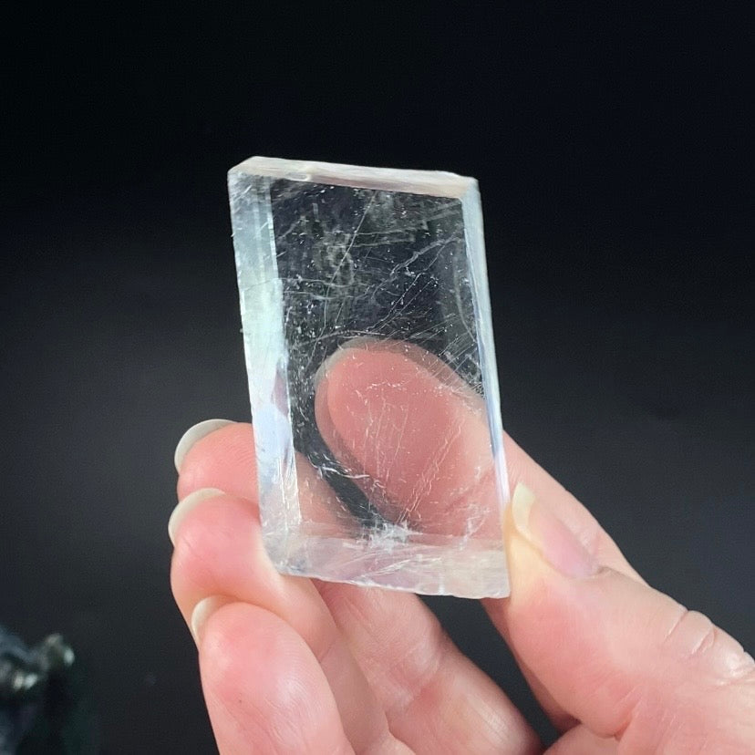 Rainbow Iceland Spar Optical Calcite Specimen from Brazil