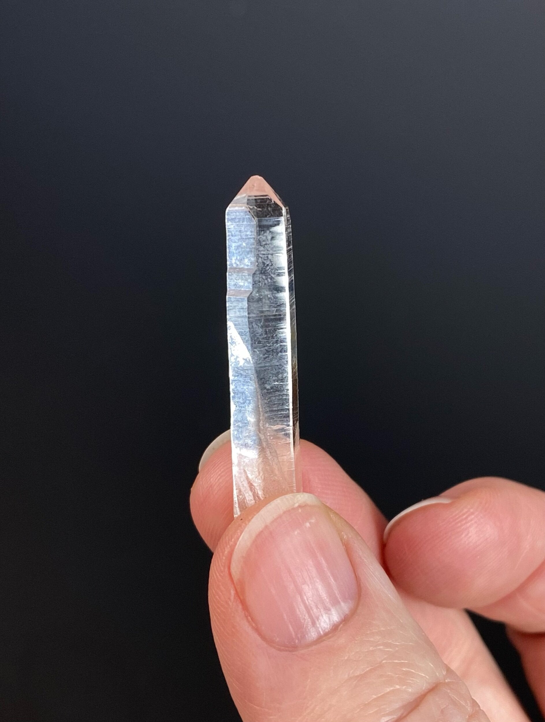 Lemurian Quartz Crystal from Santander, Colombia