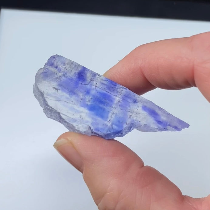 Blue Halite Crystal Specimen from Turkey