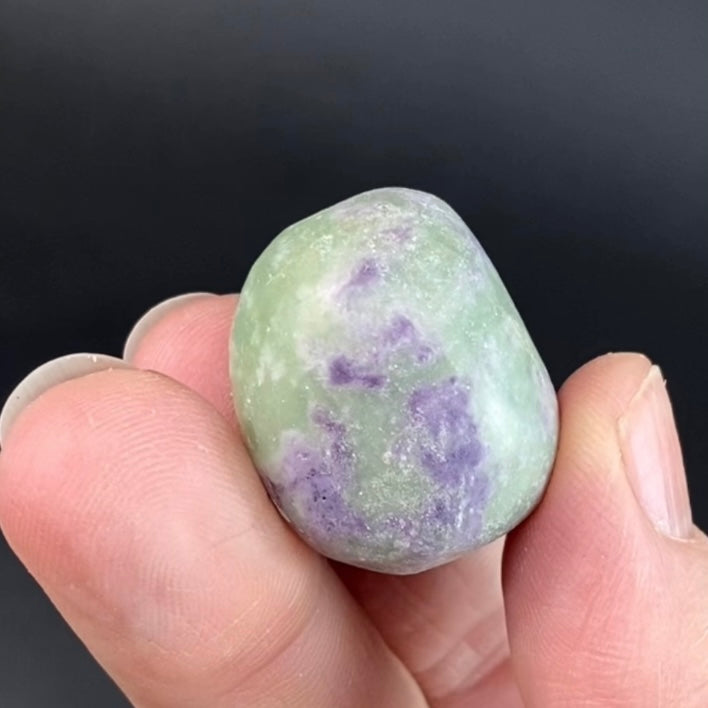 New Bolivianite Fluorite & Fuchsite Tumbled Stone