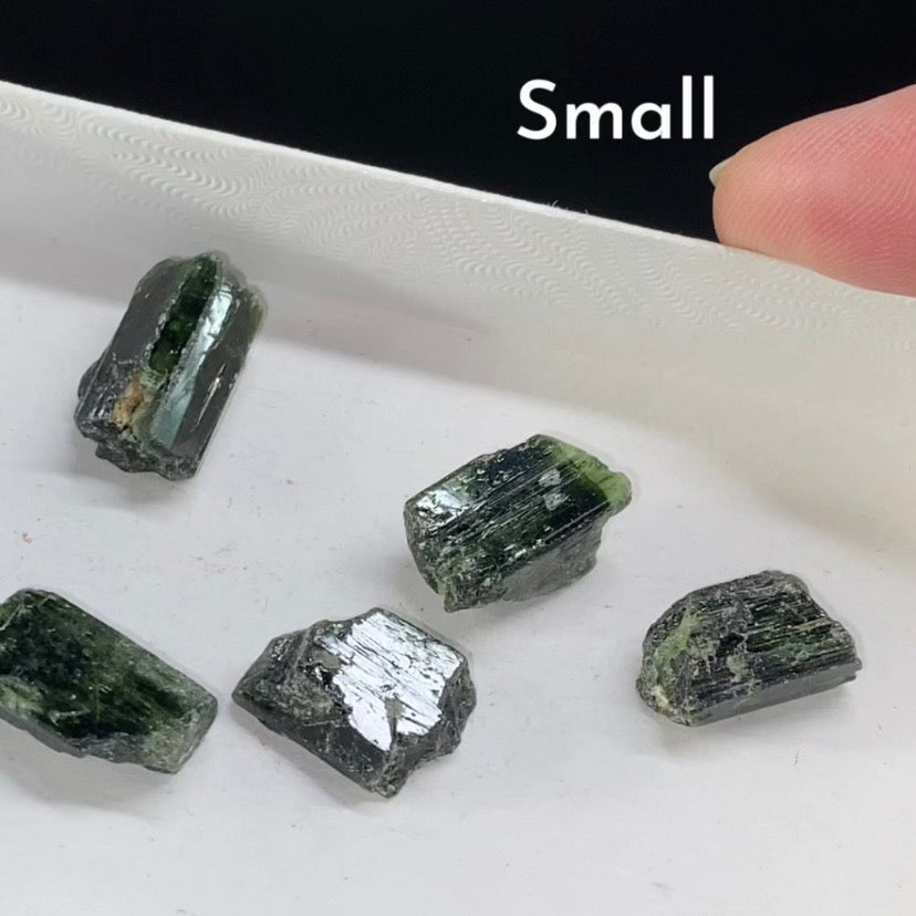 ONE Green Diopside Crystal, Shigar Valley, Pakistan