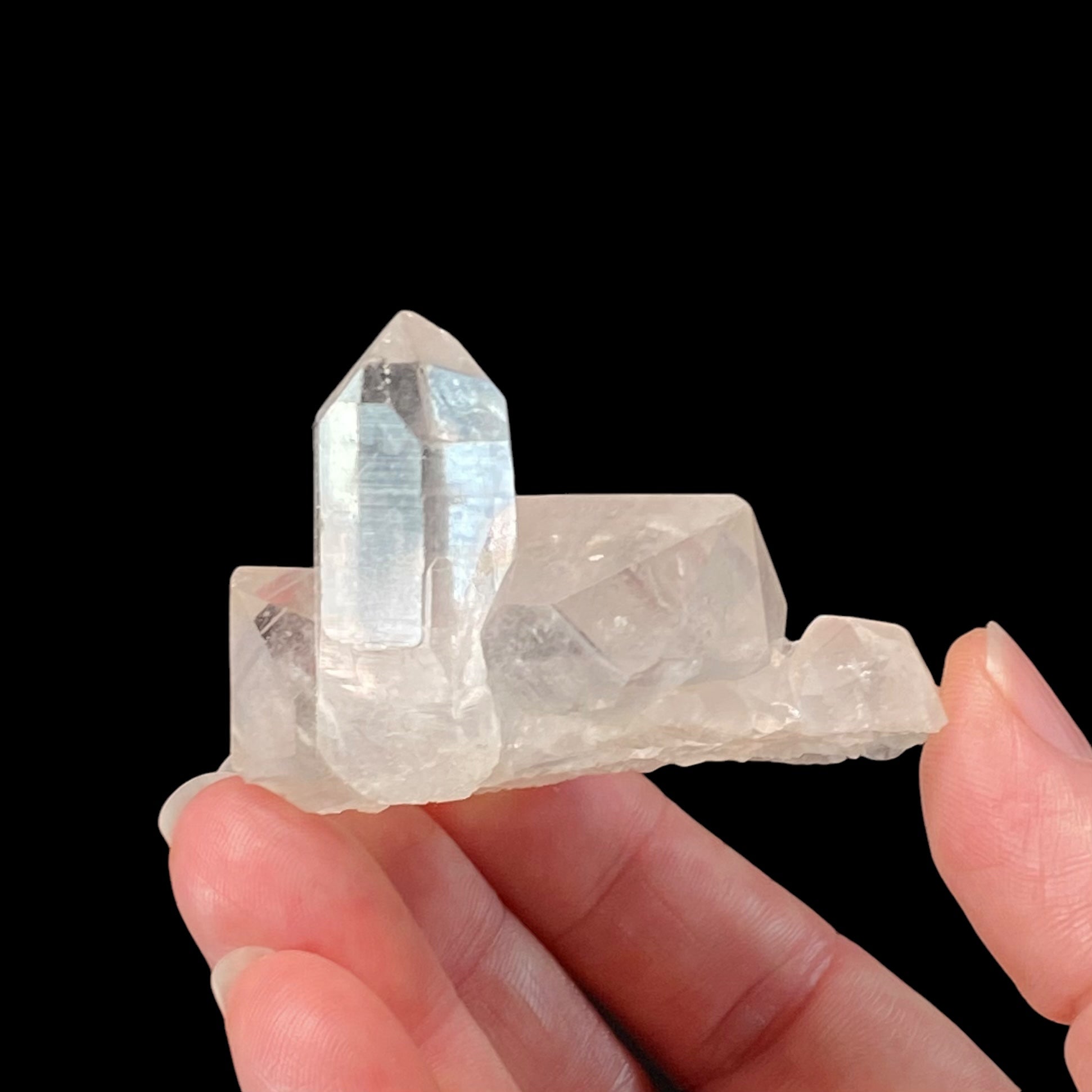 Himalayan Clear Quartz Crystal with Record Keepers