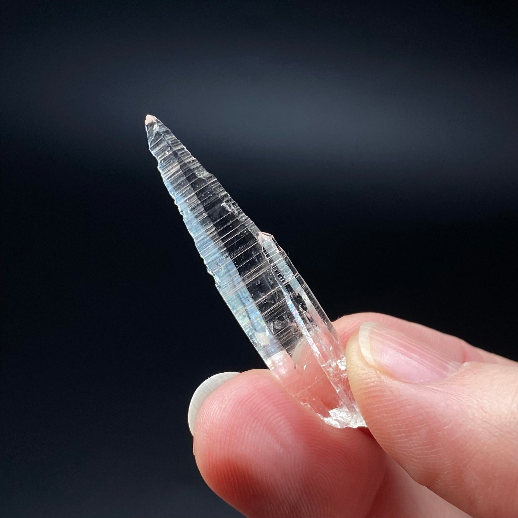 Muzo Habit Lemurian Quartz Crystal from Santander, Colombia