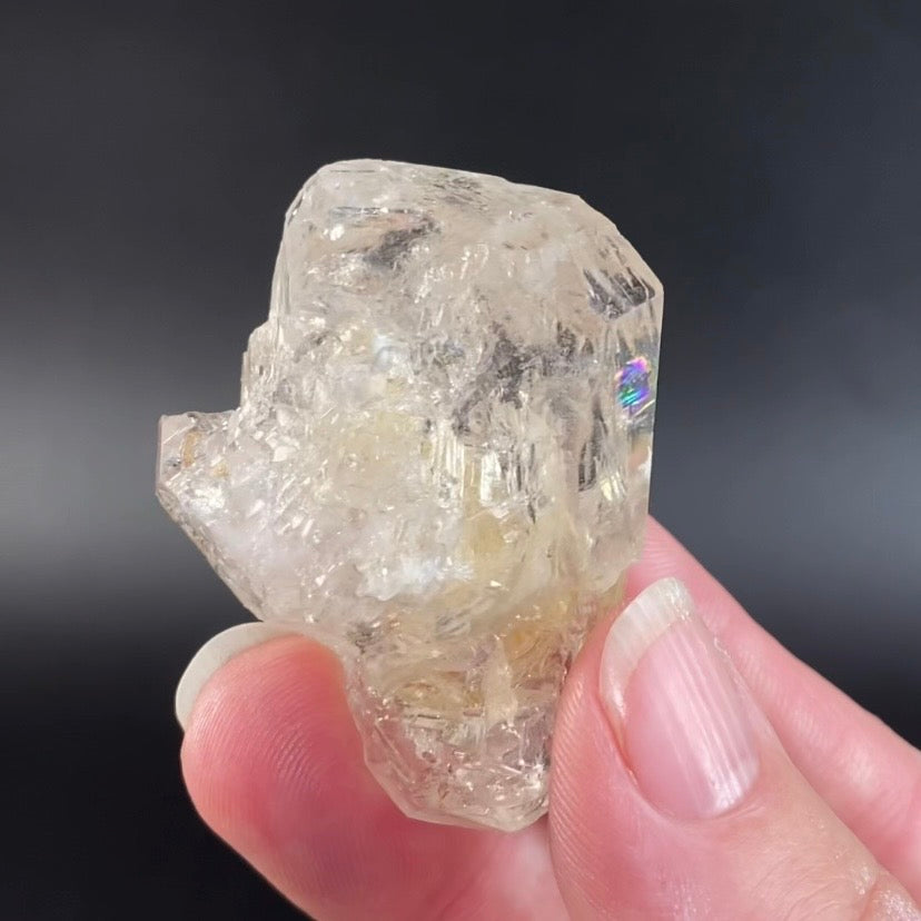 Double Terminated Fenster Window Quartz Crystal