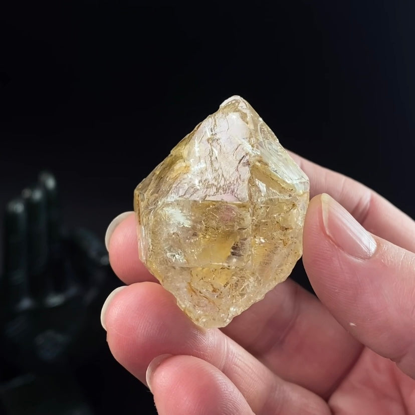 Double Terminated Fenster Window Quartz Crystal