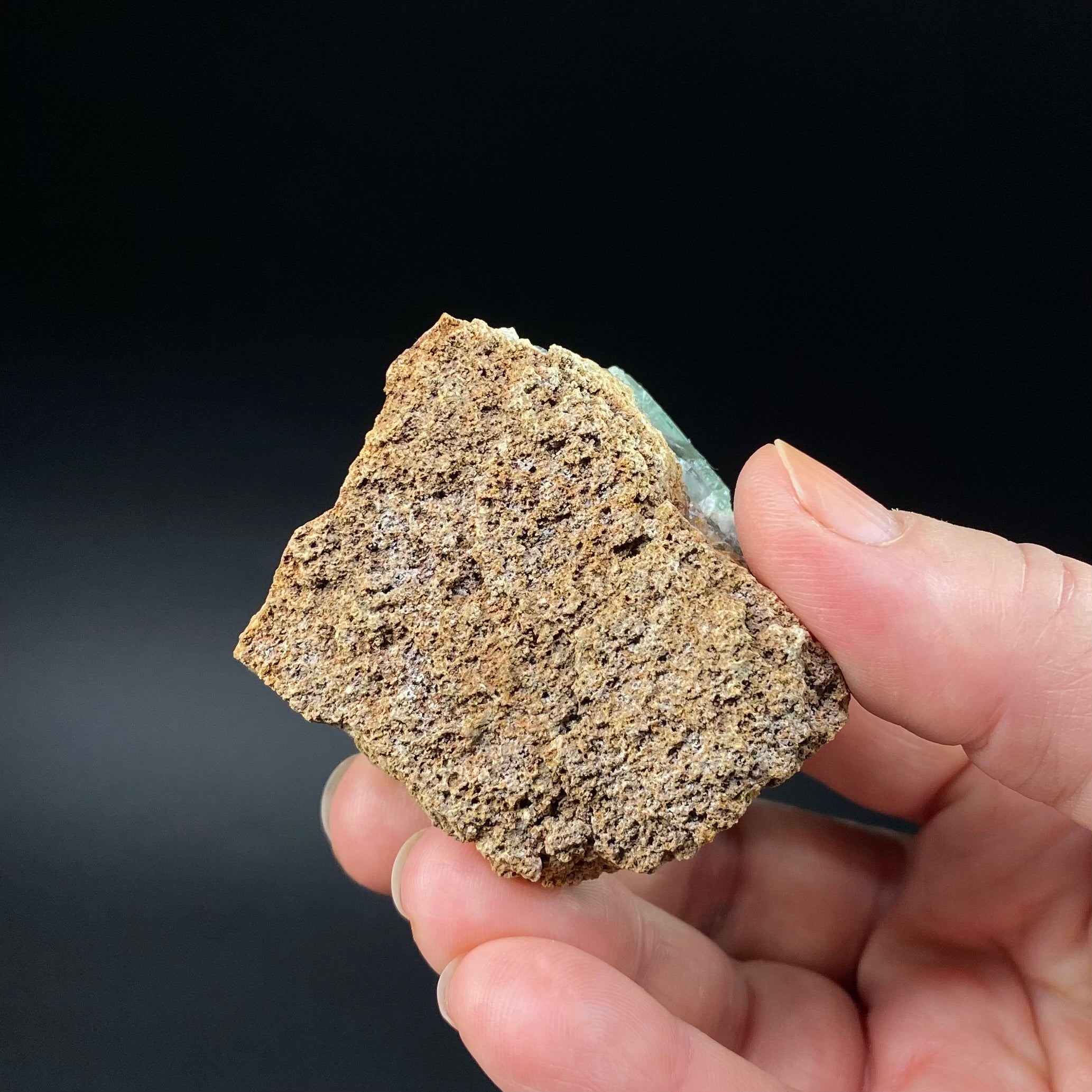 Diana Maria Mine Green Cubic Fluorite Cluster with Blue and White Fluorescence