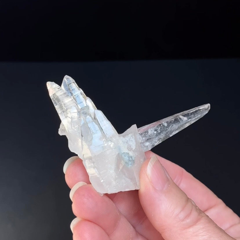 Clear Quartz Crystal Cluster from Minas Gerais, Brazil