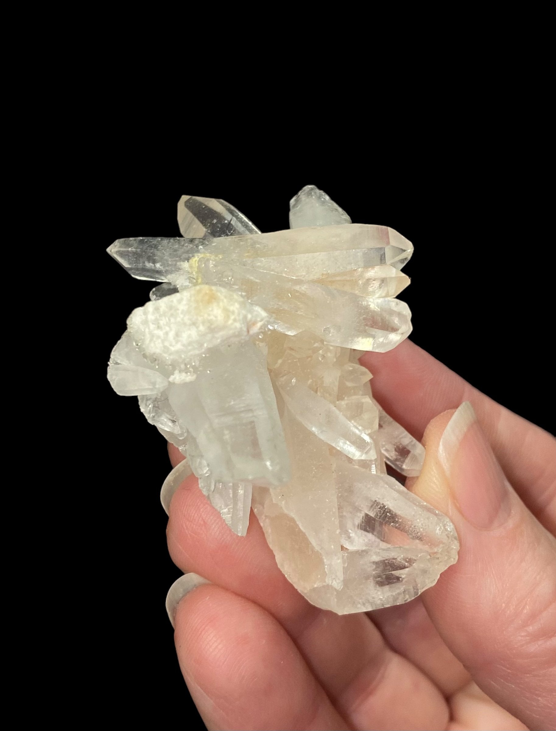 Samadhi Himalayan Quartz Crystal Cluster - Himachal Pradesh, India