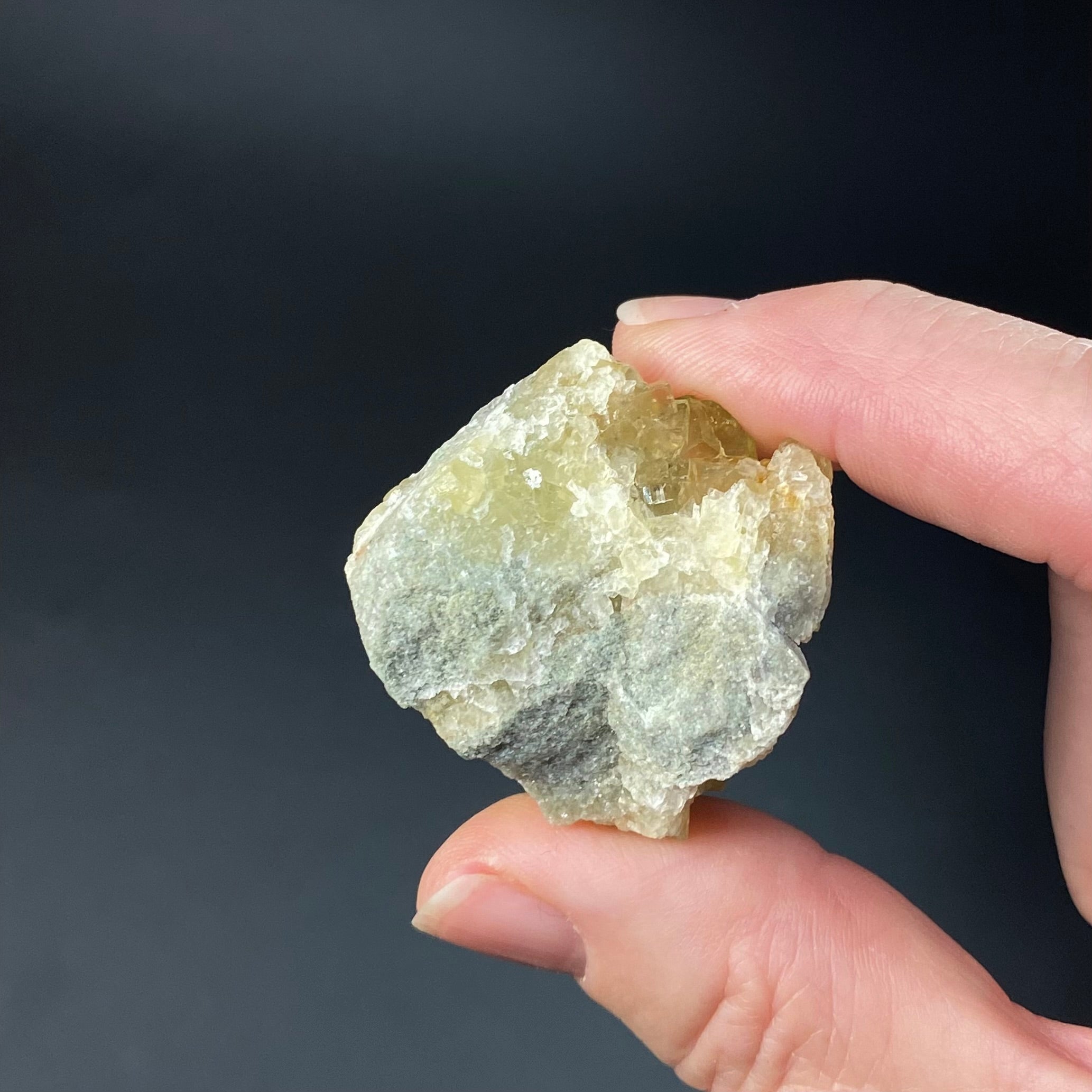 Yellow Moscona Fluorite Cluster